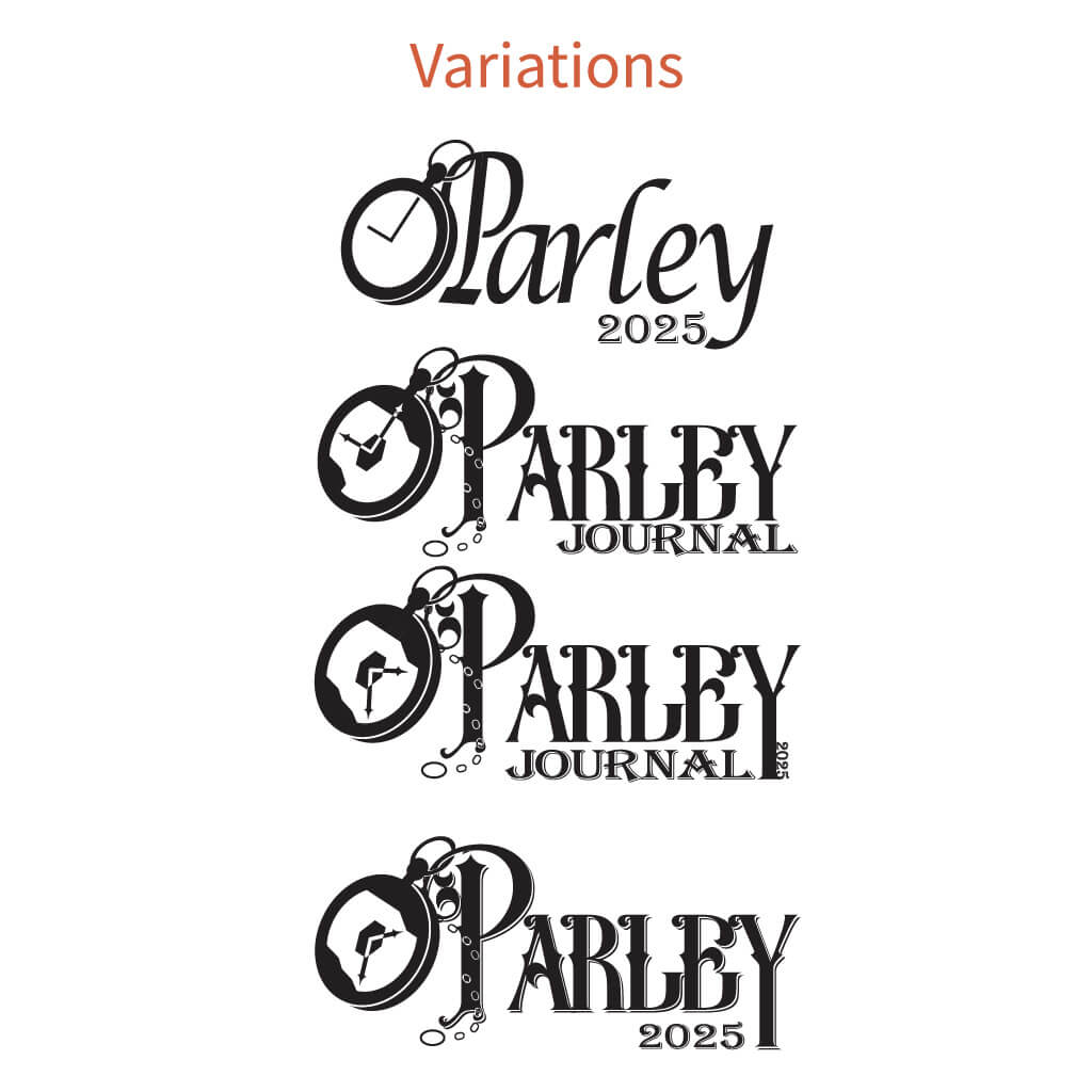 Parley Journal Logo old variations
