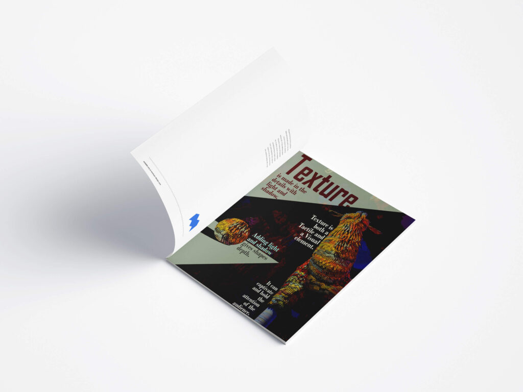 texture page mockup