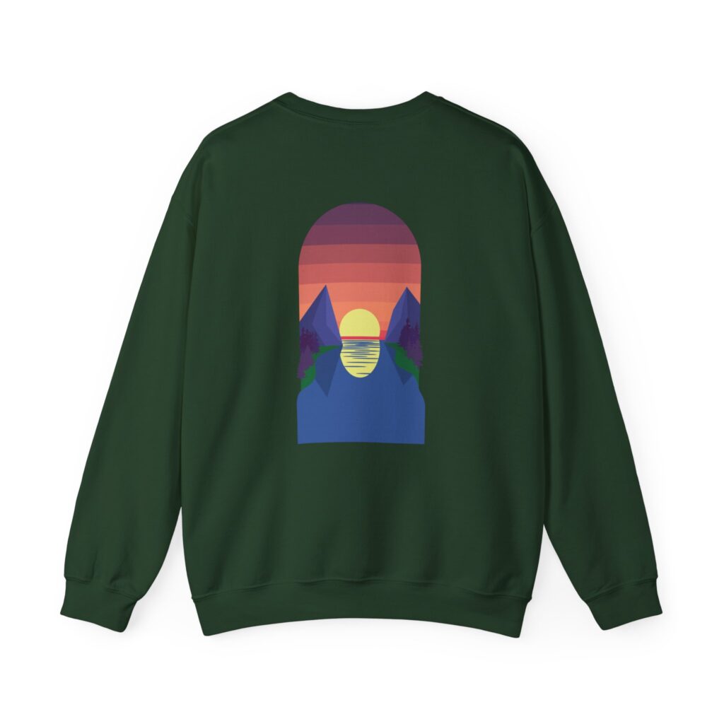 radiate back design
